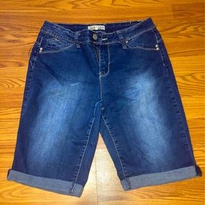 Denim Capris Shorts